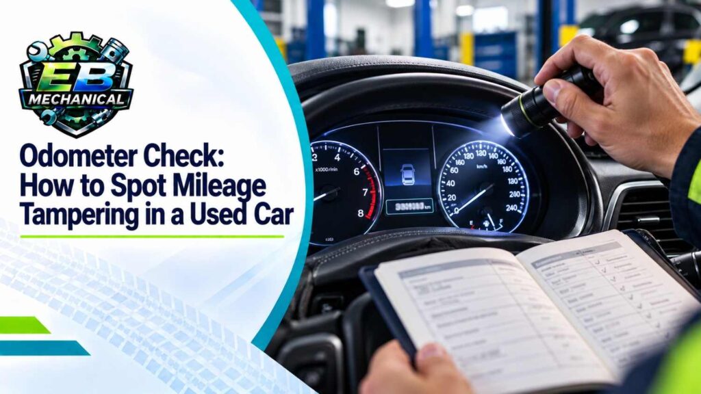 Odometer Check: How to Spot Mileage Tampering in a Used Car
